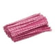 thumbnail image 1 of Uxcell 4" Cintas de papel kraft de 10 cm, cintas reutilizables para empaquetar bolsas de pastel y caramelos, rojo rosa/blanco, 300 piezas, 1 of 6