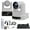 White, variant on PTZOptics Move SE PTZ Camera with 12x Optical Zoom + PTZOptics SuperJoy PTZ Controller + Mount