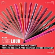 NYX Professional Makeup Line Loud Lip Liner, Longwear Matte Lip Pencil, Magic Marker