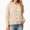 Beige, variant on Womens Casual Knit Cardigan Round Neck Lightweight Breathable Soft Everyday Layering Top Camel M
