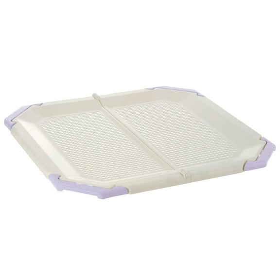 Richell PAW TRAX Mesh Potty Holder in Lavender, Training Tray for Dogs