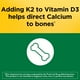 thumbnail image 3 of Suplemento Nature Made de vitamina D3 K2 5000 UI 30 cápsulas blandas, 3 of 8
