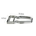 thumbnail image 2 of Stainless Steel Vegetable Peeler, Ergonomic Swivel Potato & Fruit Peeler With Blemish Remover For Efficient Kitchen Prep, 2 of 5