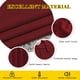 thumbnail image 4 of Cortinas NICETOWN, opacas, rojo burdeos, 132 x 137 cm, paquete de 2, 4 of 8