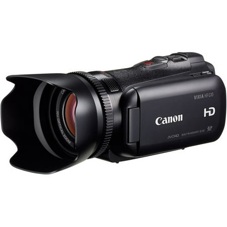 Canon Vixia HF G10 Black Flash Memory Camcorder w/ 10x Optical Zoom, 3.5" LCD Display