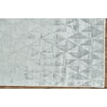 thumbnail image 4 of HomeRoots 511194 4 x 6 ft. Gray Ivory & Silver Geometric Hand Woven Rectangle Area Rug, 4 of 5
