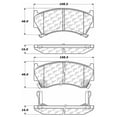 thumbnail image 2 of Centric Parts 102.06680 C-Tek Standard Metallic Brake Pad, 2 of 4