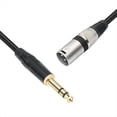 thumbnail image 3 of 1/4 Inch to XLR Male Balanced Signal Interconnect Cable 6.35mm to XLR Patch Cable Microphone Balanced Cable 300cm, 3 of 8