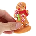 thumbnail image 2 of HEANUJJ Gingerbread Man Table Centerpiece Ornament Resin Holiday Decoration Multi- Count, 2 of 8