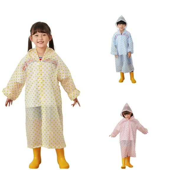 Kids Poncho,Waterproof Jacket,Girls Rain Jacket Size 8 Kids Raincoat Toddler Rain Poncho Girls Boys Rain Coat Hooded Waterproof Rain Jacket Children Rain Suit #03