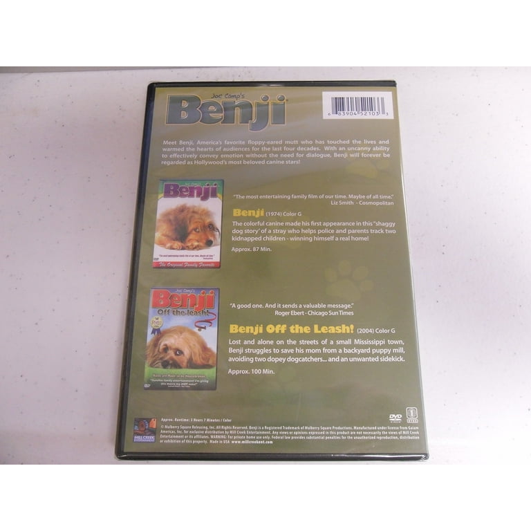 Benji - 2 Movie Collection DVD - Walmart.com