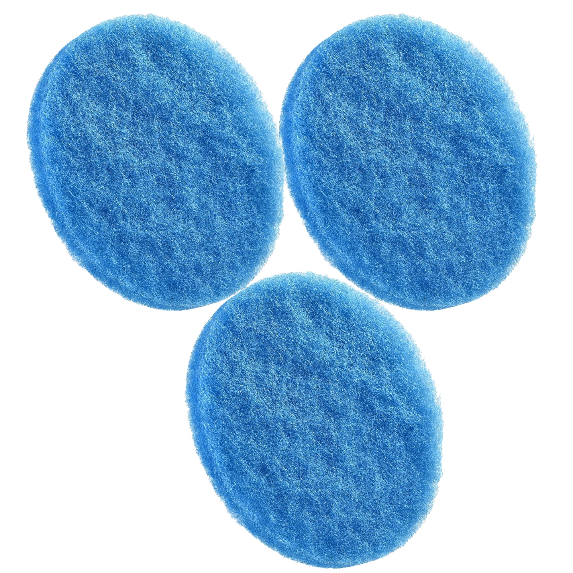 Qzbhct 12 Pcs Blue Fine Filter Pad for Fluval Fx4 FX5 FX6 Canister Filter Aquarium Filter Sponge Replacement