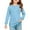 Light Blue_019_#n01, variant on Homozy Girls Graphic T-Shirts Polka Dot Print Long Sleeve Tops Crew Neck Casual Pullover Lightweight Tee Pink 2-3 Y