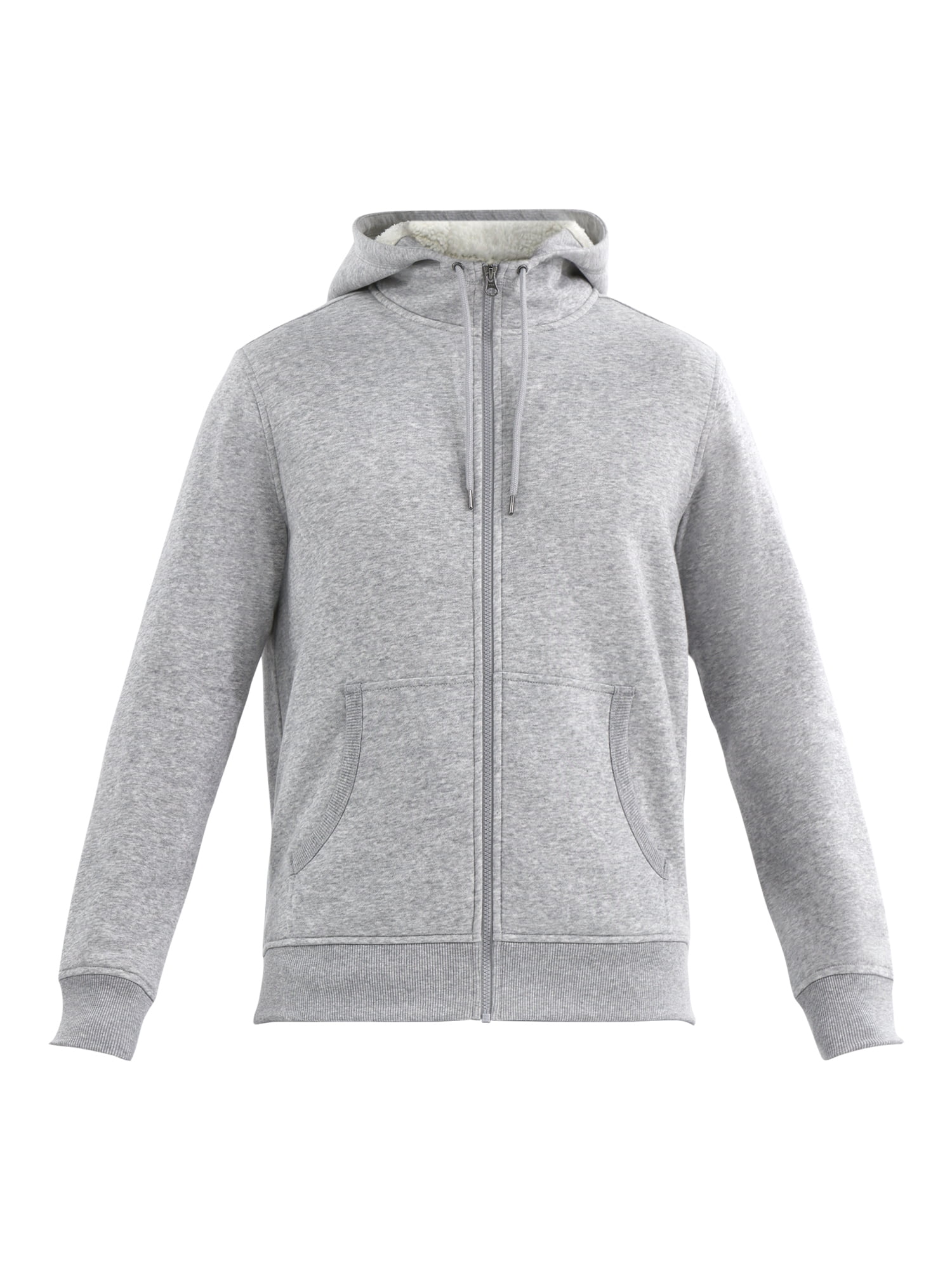 George Men's High Pile Fleece Hoodie Jacket, Sizes S-3XL