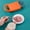 Orange, variant on 2-in-1 Manual Kitchen Dumpling Maker Set, Multifunctional Press & Mould for Dumpling Skin, Steamed Buns, DIY Cooking Gadget(White)