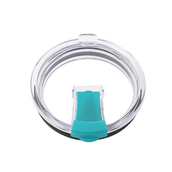Tapas de repuesto para vaso LYD, tapas de vaso de 20 oz, se adapta a YETI Rambler, Ozark Trail (azul/negro) LYD  Suministros para el automóvil