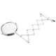 thumbnail image 3 of Espejo de pared redondo de 6 pulgadas con aumento 3x, retráctil de doble cara, giratorio 360 grados, para baño, ideal para maquillaje., 3 of 8