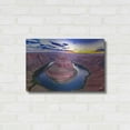thumbnail image 3 of Luxe Metal Art 'Utah - Horsehoe Bend' by Luxe Portfolio, Metal Wall Art, 24"x16", 3 of 8