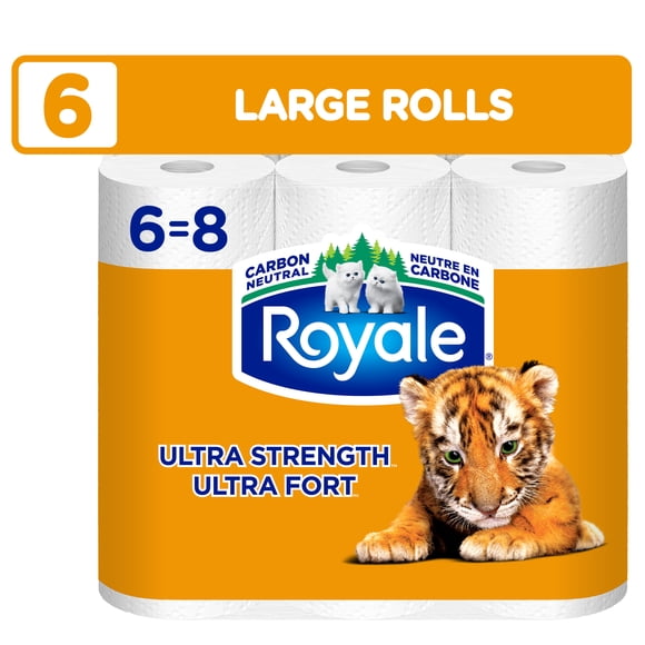 Royale Ultra Strength Paper Towel 6 Rolls, 66 Sheets Per Roll