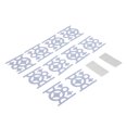 thumbnail image 4 of Etiquetas engomadas de la pared etiqueta engomada plástica brillante de la línea de la cintura para la decoración casera para la mujer Octpeak Otros, 4 of 8