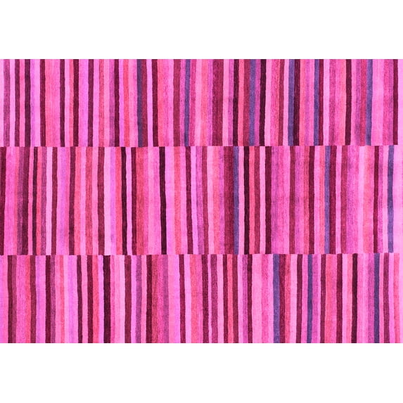 Ahgly Company Indoor Rectangle Southwestern Pink Country Area Rugs, 2' x 3'