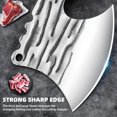 thumbnail image 3 of Professional Kitchen Knife Chef Knife Cleaver Kitchen Knife Meat Cleaver For Meat Vegetable Knife, 3 of 5