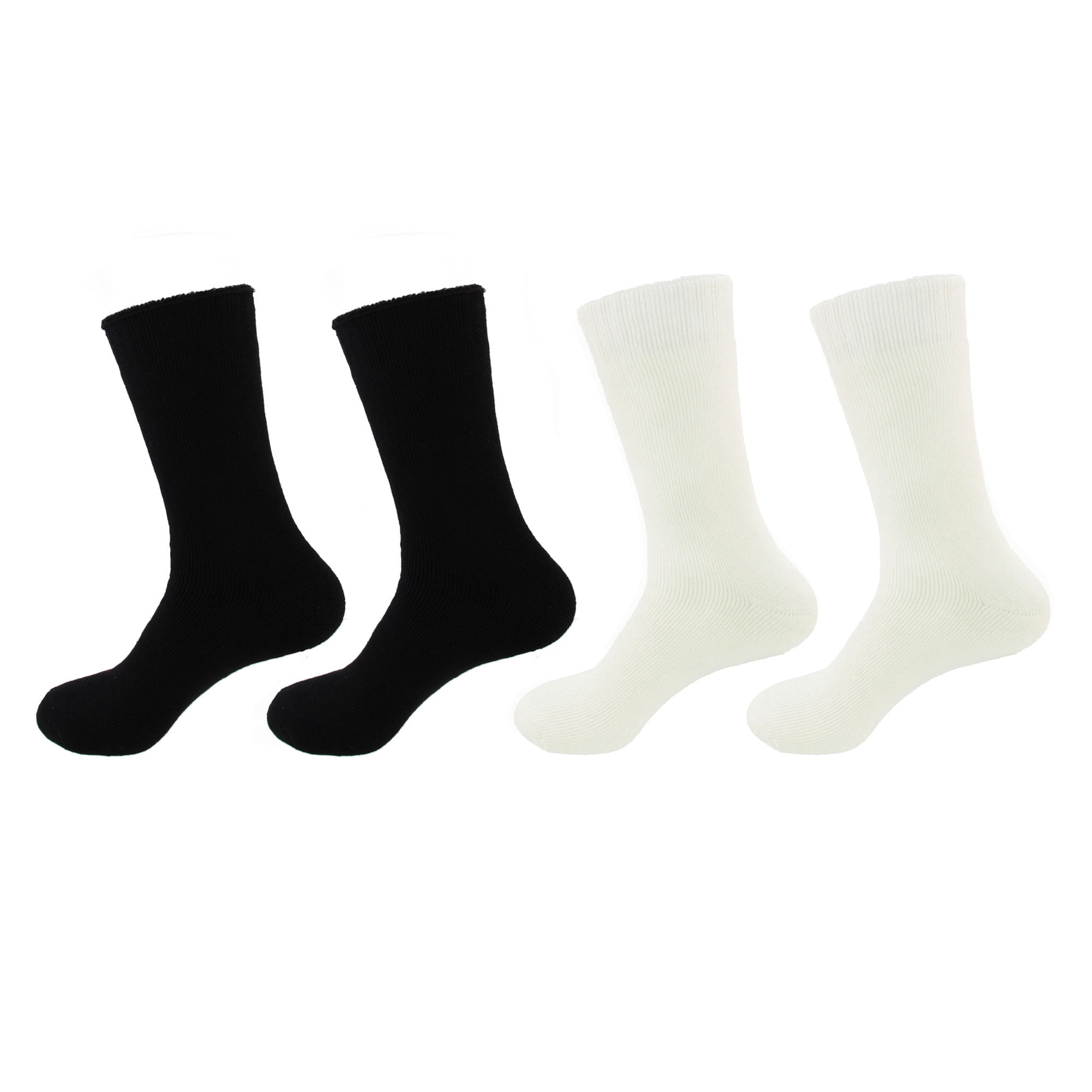 Mens Rayon from Bamboo Fiber Ultra Breathable Wicking Supported Toe and Heel Crew Socks