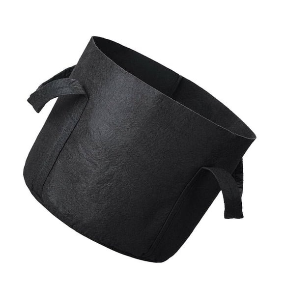 ADDHAT 5Ud Maceta Redonda De Fieltro Reutilizable Para Cultivo De Plantas Y Vegetales