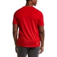 thumbnail image 2 of Fourlaps mens  Level Tech Wool-Blend T-Shirt, XL, Red, 2 of 3