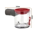 thumbnail image 2 of For Dyson V7 V8 Vacuum Cleaner, Dust Bucket, Dustbin, Motor, Main Dust Collection, Cyclone Bin, Part, 2 of 5
