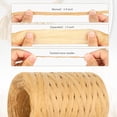 thumbnail image 2 of 656 Feet Natural Raffia Paper Ribbon Twine Strings,1/4 Inch Kraft Raffia Twine Sturdy Packing Paper Craft Ribbon for Florist Bouquets Decoration Festival Holiday Gift Wrap DIY Crafts brown, 2 of 8