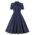 thumbnail image 1 of Vestido largo de fiesta con estampado de rayas informal y sexy elegante para mujer a la moda Pompotops ghjkhdj10059, 1 of 1