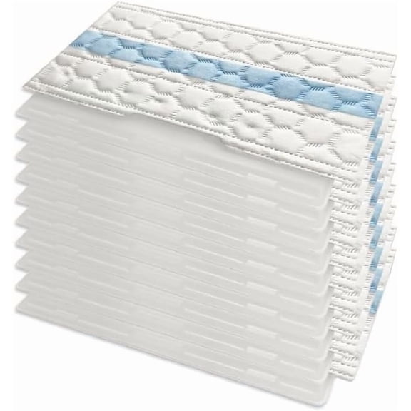 10 Packs of Mop Replacement Pads Disposable Hard Floor Vacuum Cleaner and Mop Pad Replacement Set. Compatible with VACMOP Pro VM252, VM251, VM250, Suitable for All Sealed Floors