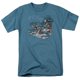 Dc-Super Mind - T-Shirt à Manches Courtes pour Adulte 18-1 - Ardoise&44; 2X – image 1 sur 1