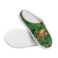 thumbnail image 3 of Disketp Flamingo Women's Men's Slippers Plush Slip-On House Slipper for Winter Indoor Soft Cushion Non-slip Fluffy Slides Slippers-46/47, 3 of 7