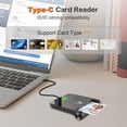 thumbnail image 2 of Lector de tarjetas ZOWEETEK CAC USB-C Military para Windows/Mac/Linux, 2 of 9