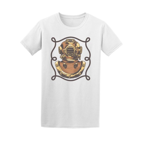 Vintage Diving With Frame Tee Men's -Image by Shutterstock