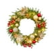 thumbnail image 4 of Corona de Navidad Corona de Navidad Adorno de Corona de Puerta Colgante de 60 cm para Uso en Interiores y Exteriores, 4 of 9