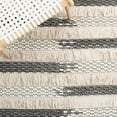 thumbnail image 6 of SAFAVIEH Natura Proinsias Striped Cotton Area Rug, Beige/Grey, 9' x 12', 6 of 11