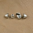thumbnail image 5 of 100 Pieces Antique Bell Shape Leather Cord Tassels End Caps Beads Cap Pendants Charms Findings For Jewelry Making, 5 of 10