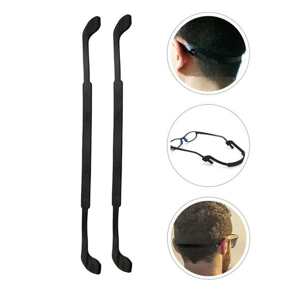 LIFKOME  2 Pcs Adjustable Eyeglass Straps Glasses Accessories Man