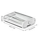 thumbnail image 5 of Caja para Guardar Caja para Con Ruedas Tipo Cajón La Puerta Lateral Del Refrigerador Se Apilar Con Una Rejilla para Guardar (B) Blanco Glaciar [Cajón Una Sola Capa], 5 of 9