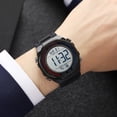 thumbnail image 4 of Rewenti Men'S Digital Watch Student Multi-Functional Alarm Watch Water-Resistants Sports Digital Wristwatch, 4 of 6