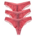 thumbnail image 2 of Journelle womens  3pk Allegra Jolie Thong, L, Pink, 2 of 3