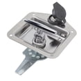 thumbnail image 3 of T Handle Latch, Rubber Protective Wide Applicability High Hardness Truck Toolbox Lock Stainless Steel  For Toolboxes For Electrical Cabinets, 3 of 8