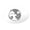 Clear, variant on CafePress - Yin Yang Cats Reversed - Sticker (Oval)
