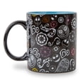 thumbnail image 3 of Taza de cerámica plateada Buffalo Disney Nightmare Before Christmas, 3 of 9