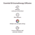 thumbnail image 2 of Pranarom - Essential Oil Diffuser - Stylish & Modern Home Essential Oil & Water Vapor Diffusing Device with Various Operating & Light Display Features (Joy), 2 of 4