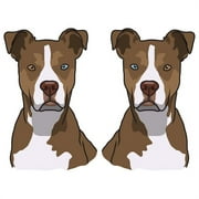 SignMission  6 in. Super Cute Dog Decal - Pitsky - Pack of 2