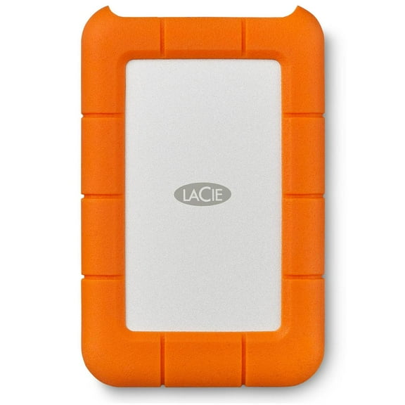 LaCie Rugged Secure 2TB 2.5" USB 3.1 Gen 1 Type-C External Portable Hard Drive